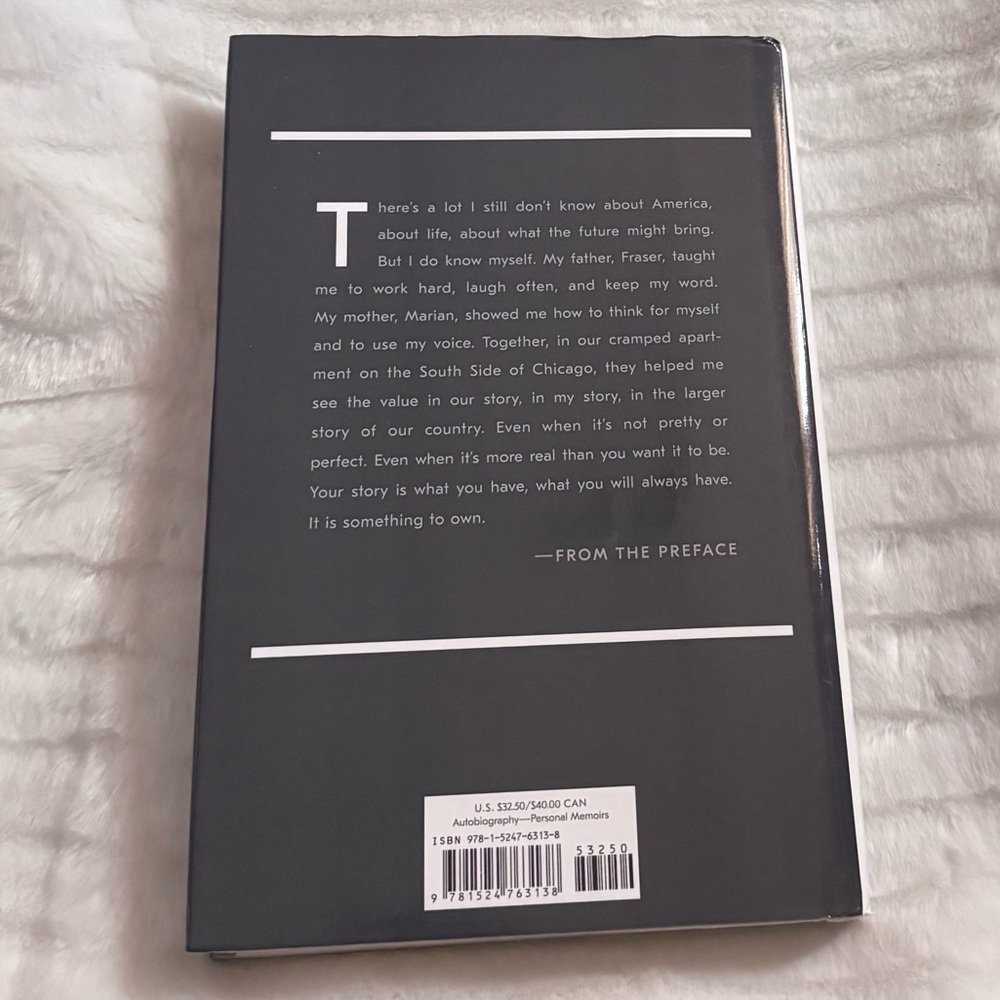 MICHELLE OBAMA “Becoming Michelle Obama” Autobiography - Picture 2 of 3